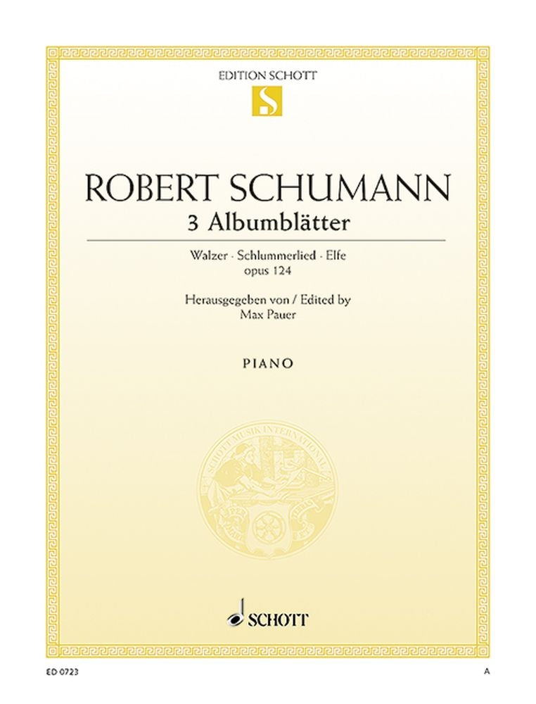 Robert Schumann: Albumblätter op. 124 (Piano)