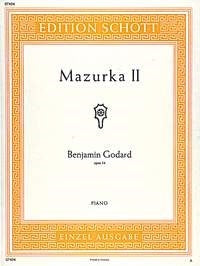 Benjamin Godard: Mazurka II B-Dur B-Dur op. 54 (Piano)