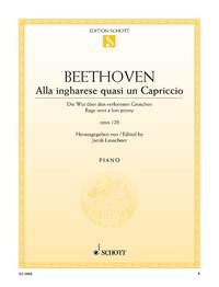 Ludwig van Beethoven: Alla ingharese quasi un Capriccio op. 129 (Piano)