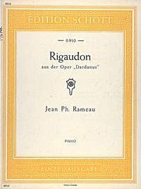 Jean-Philippe Rameau: Rigaudon (Piano)