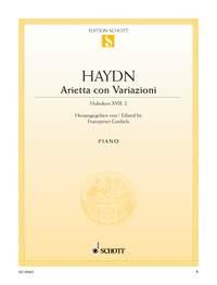 Franz Joseph Haydn: Arietta con Variazioni (Piano)