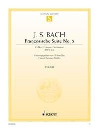 Johann Sebastian Bach: Französische Suite No. 5 G-Dur G-Dur (Piano) afbeelding 2