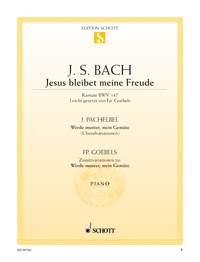 Johann Sebastian Bach: Jesus bleibet meine Freude / Werde munter, mein Gemüte (Piano)