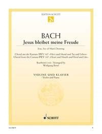 Bach: Jesus bleibet meine Freude (Viool, Piano)