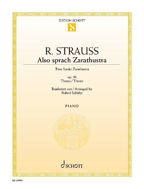 Richard Strauss: Also sprach Zarathustra (Piano)