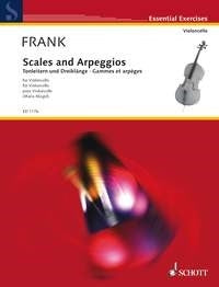 Maurits Frank: Tonleitern und Dreiklänge (Cello)