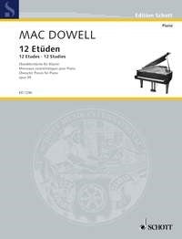 Edward MacDowell: 12 Etüden op. 39 (Piano) afbeelding 2