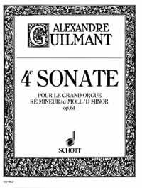 Guilmant: 4. Sonate d-Moll d-Moll op. 61/4 (Orgel) afbeelding 2