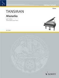 Alexandre Tansman: Mazurka (Piano)