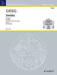 Grieg: Sonata e-Moll e-Moll op. 7 (Orgel)