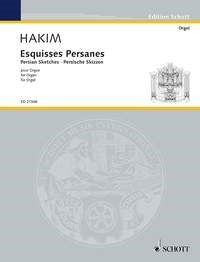 Hakim: Esquisses Persanes (Orgel) afbeelding 2