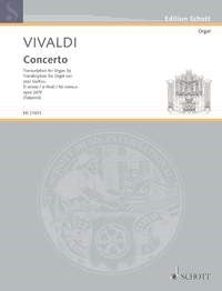 Vivaldi: Concerto d-Moll op. 26/9 (Orgel) afbeelding 2