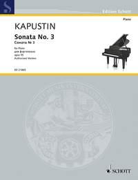 Nikolai Kapustin: Sonata No. 3 op. 55 (Piano)