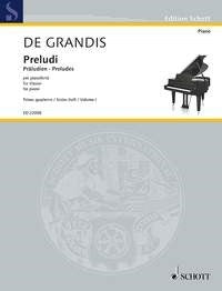 Renato de Grandis: Präludien Band 1 (Piano)