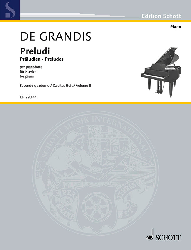 Renato de Grandis: Präludien Band 2 (Piano)