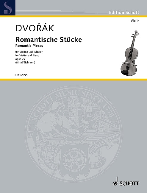 Dvo?ák: Romantische Stücke op. 75 (Viool, Piano)