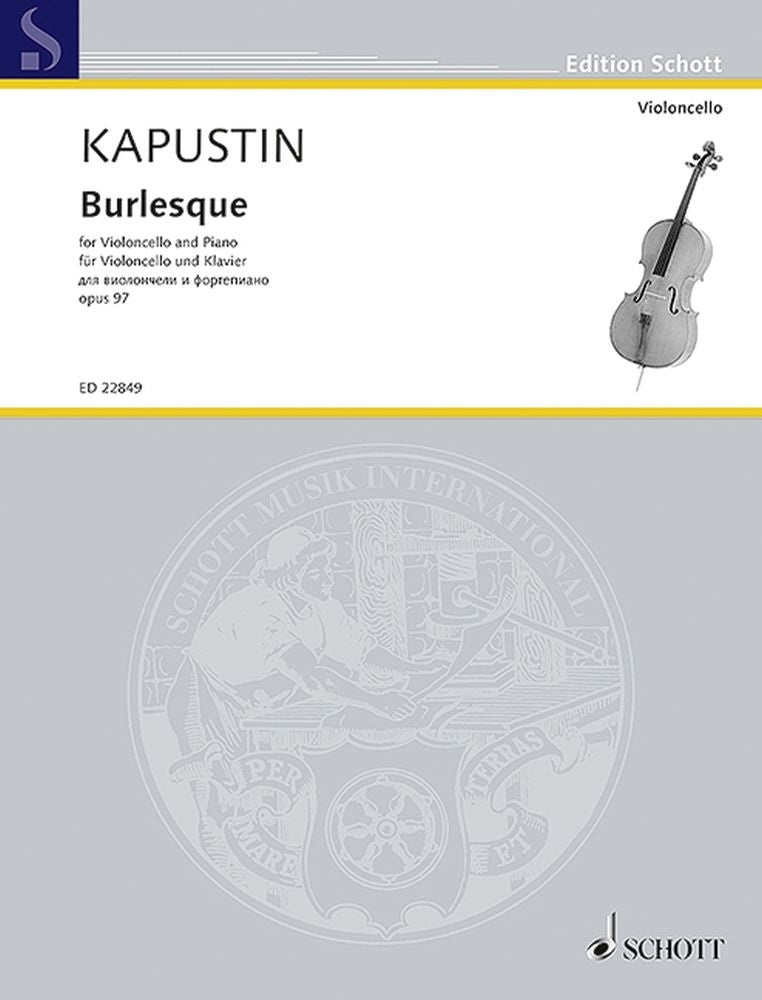 Nikolai Kapustin: Burlesque op. 97 (Cello, Piano)