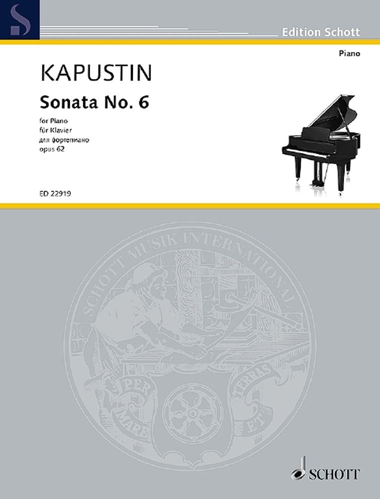 Nikolai Kapustin: Sonata No. 6 op. 62 (Piano)
