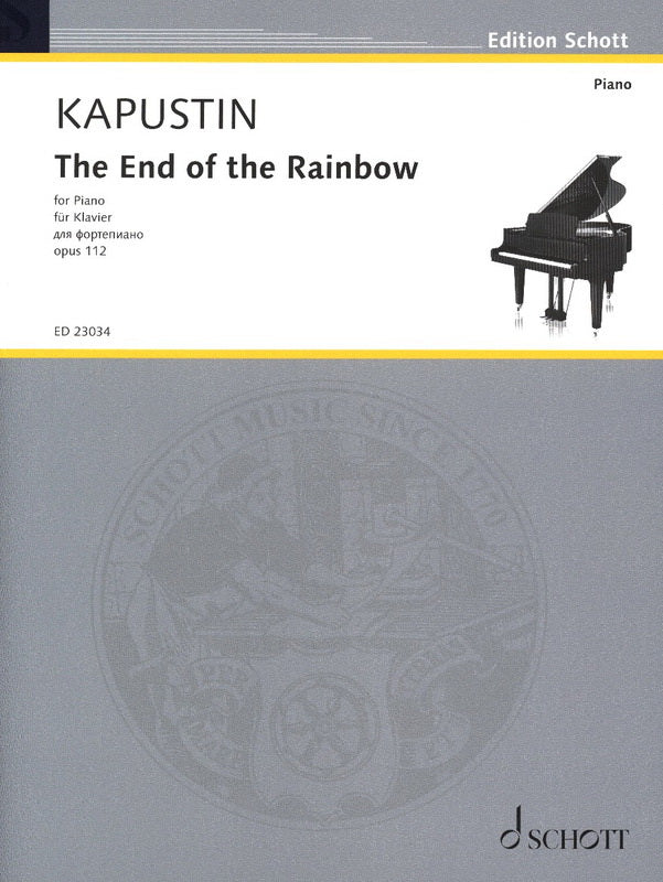 Nikolai Kapustin: The End of the Rainbow op. 112 (Piano)