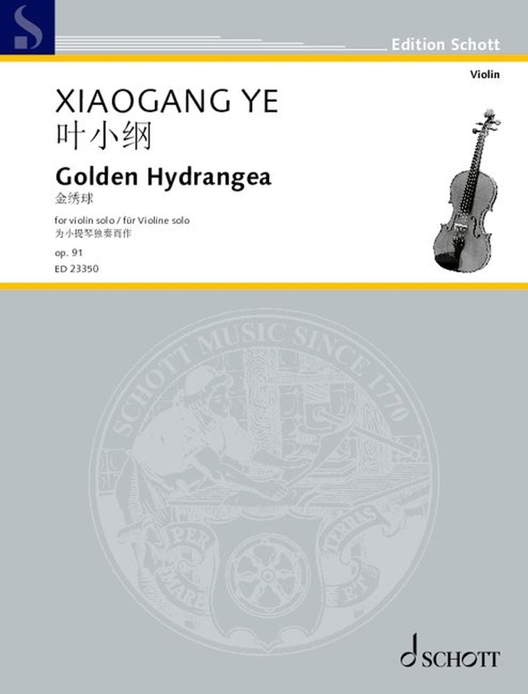 Ye: Golden Hydrangea op. 91 (Viool)