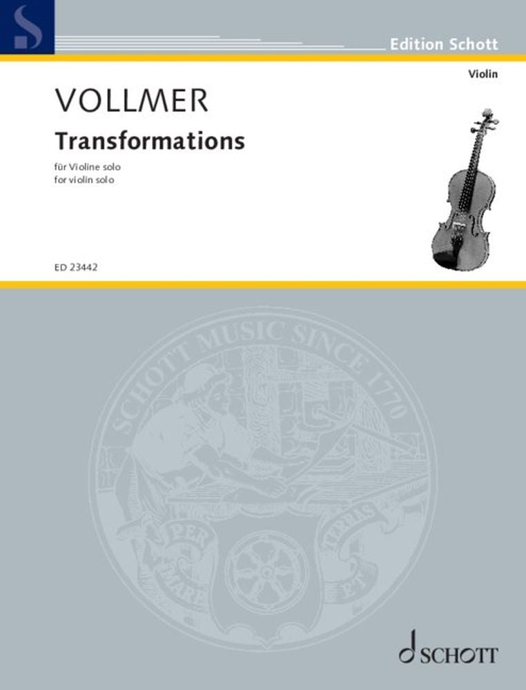 Vollmer: Transformations (Viool)
