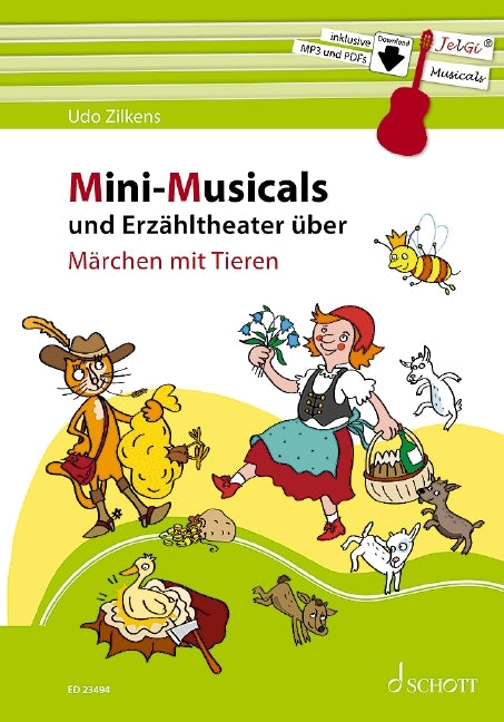 Zilkens: Mini-Musicals und Erzähltheater über Märchen mit Tieren (Gitaar)