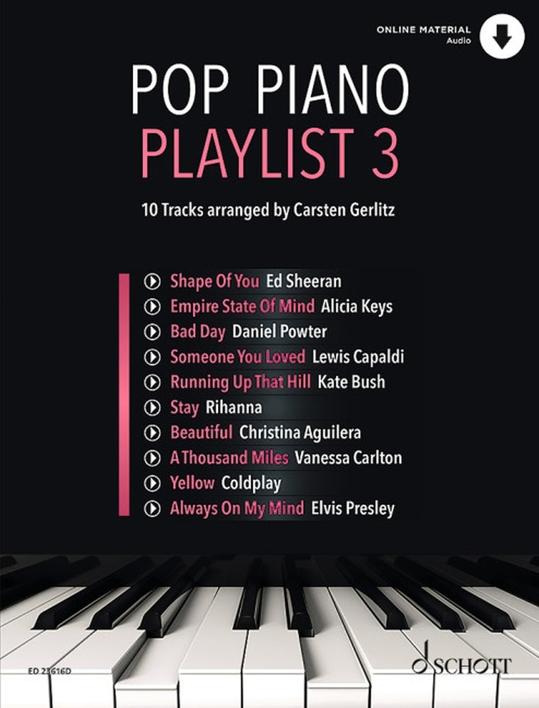 Pop Piano Playlist 3 Band 3 (Piano)