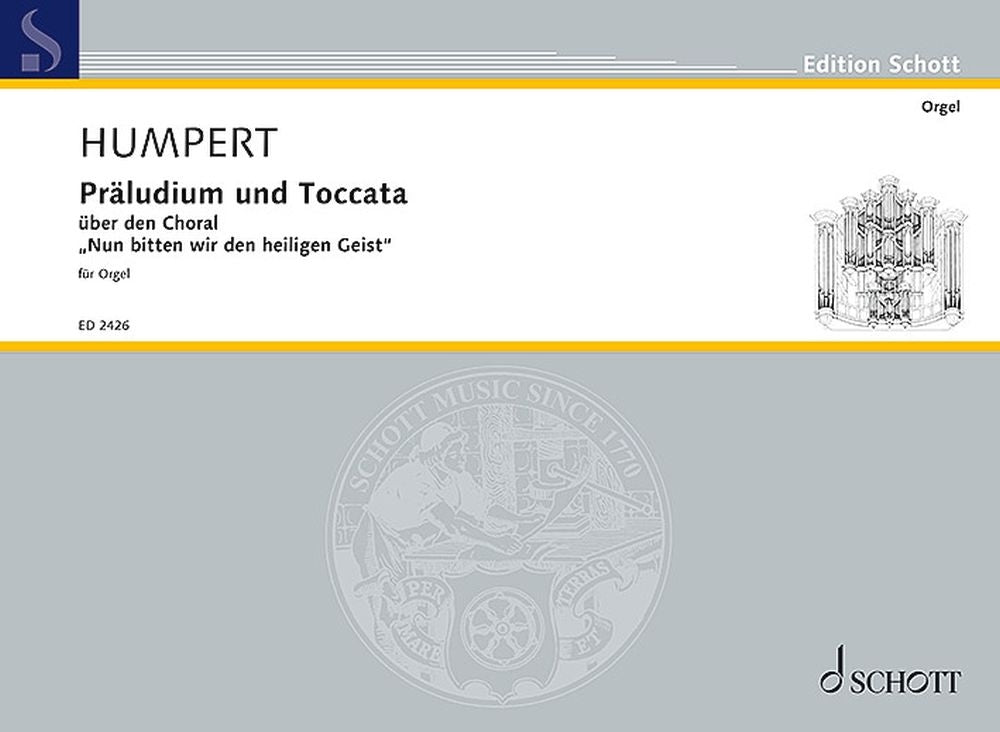 Humpert: Präludium und Toccata (Orgel)