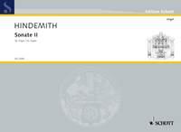 Hindemith: Sonate II (Orgel)