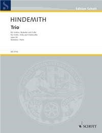 Paul Hindemith: Trio op. 34 (Strijktrio)