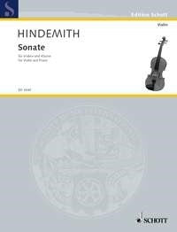 Hindemith: Sonate in C C-Dur (Viool, Piano)