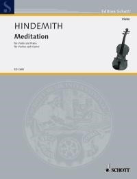 Hindemith: Meditation (Viool, Piano)
