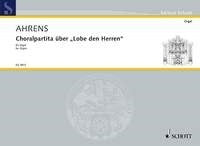 Ahrens: Choralpartita über "Lobe den Herren" (Orgel) afbeelding 2
