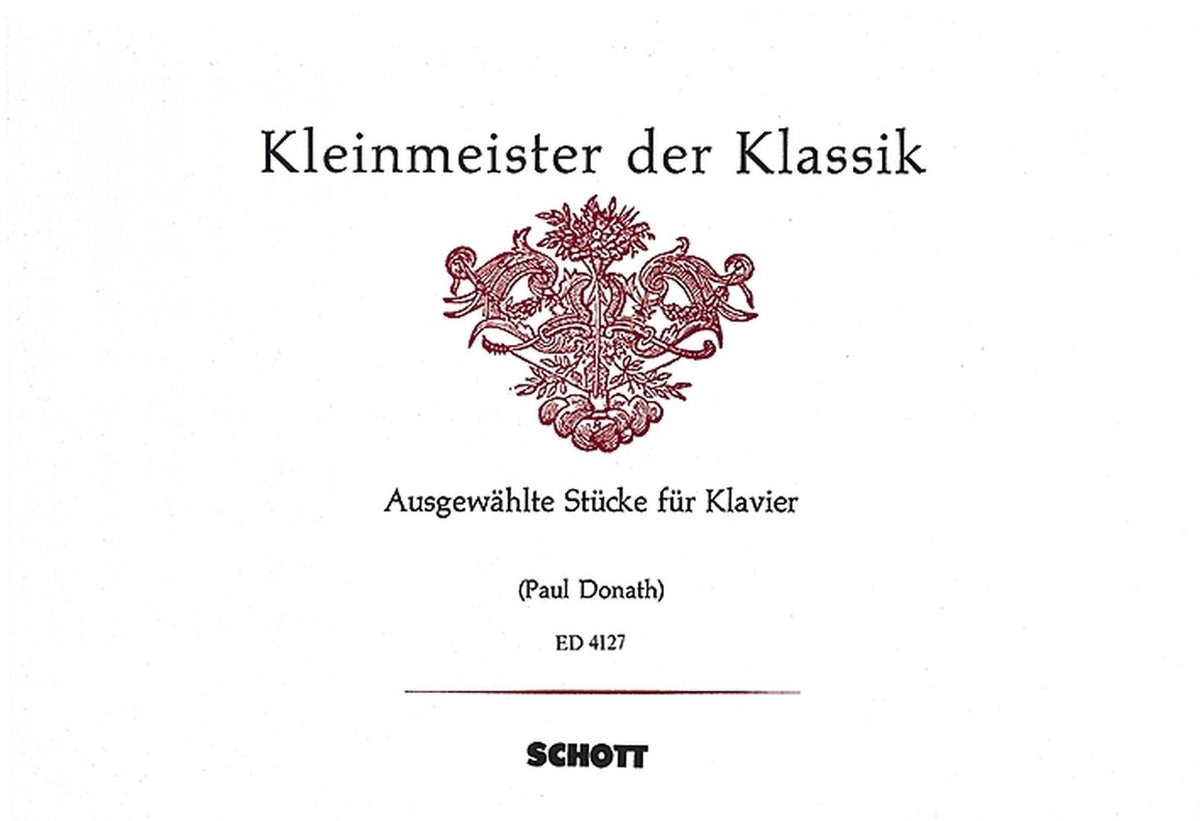 Kleinmeister der Klassik (Piano)