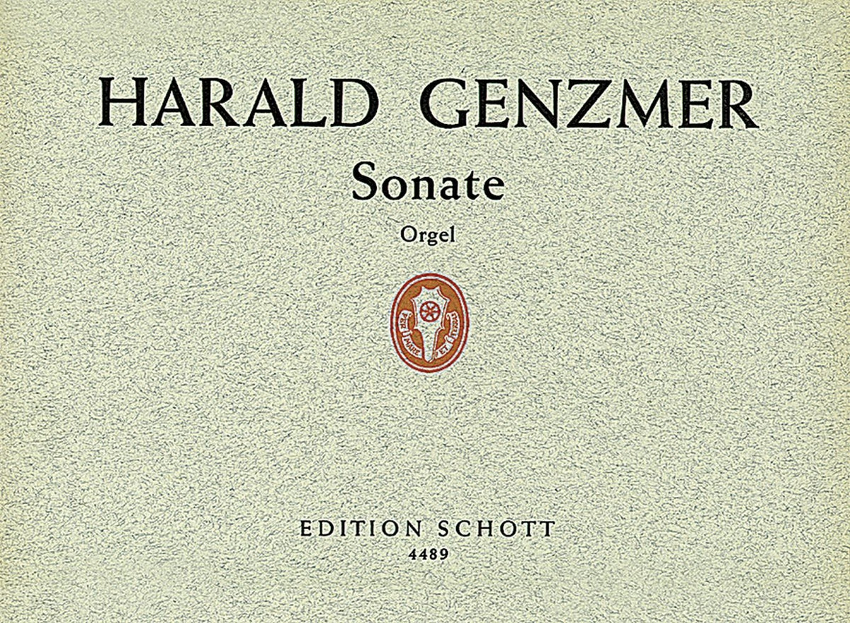 Genzmer: Sonate (Orgel) afbeelding 2