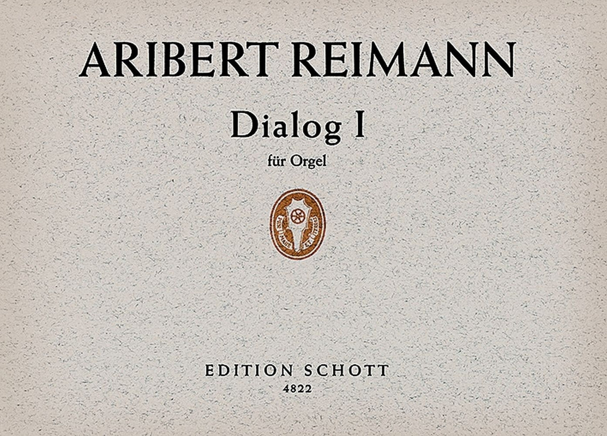 Reimann: Dialog I (Orgel) afbeelding 2