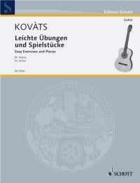 Kováts: Leichte Übungen und Spielstücke (Gitaar)