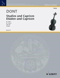 Dont: Etüden und Capricen op. 35 (Viool)