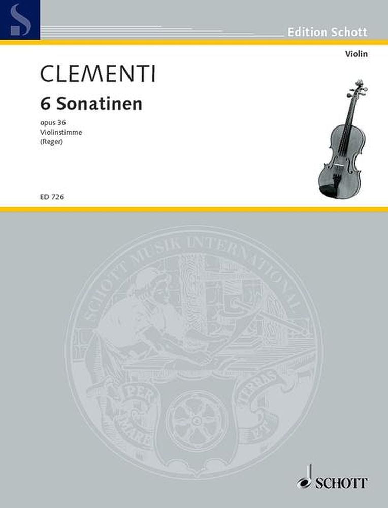 Clementi: 6 Sonatinen op. 36 (Viool)