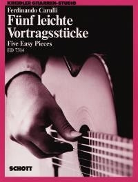 Carulli: Fünf leichte Vortragsstücke (Gitaar)