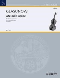 Glasunow: Mélodie Arabe Nr. 8 (Viool, Piano)
