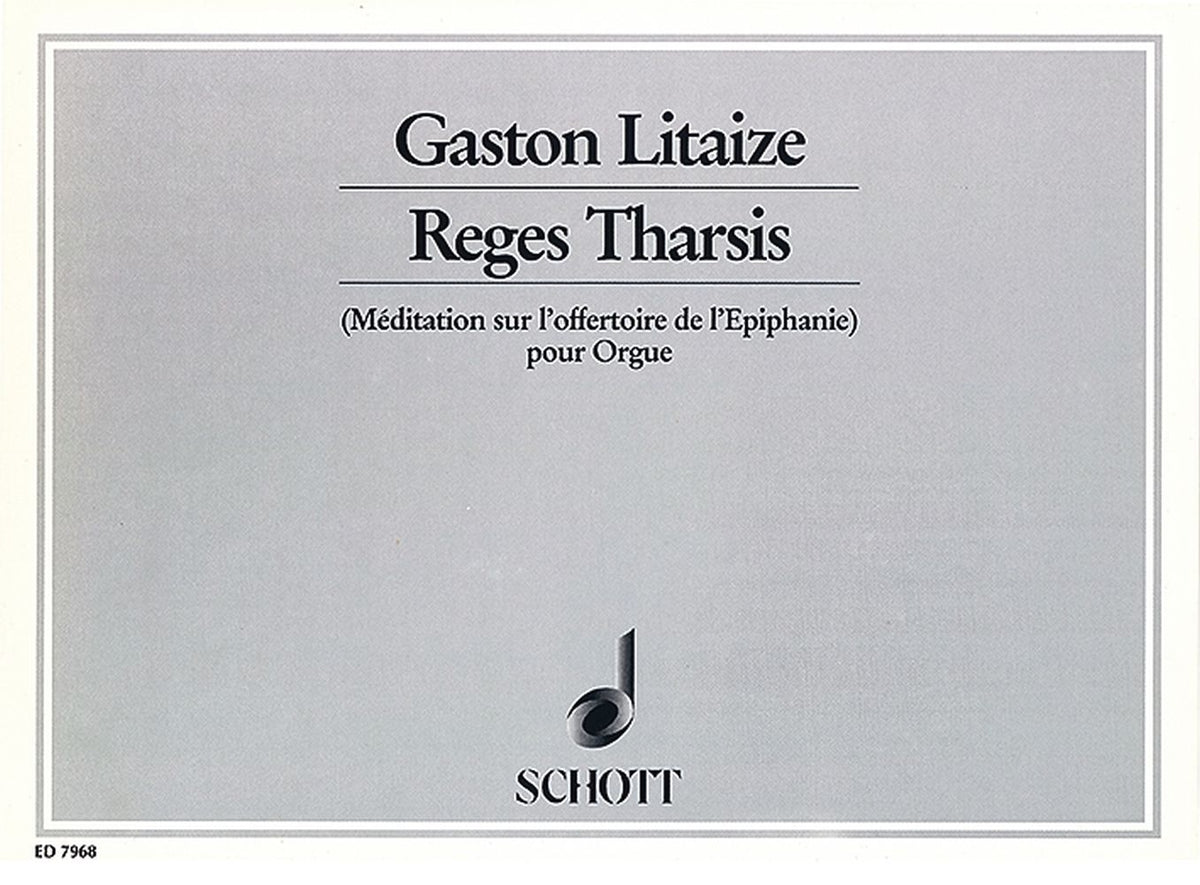 Litaize: Reges Tharsis (Orgel) afbeelding 2