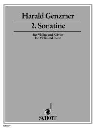 Genzmer: 2. Sonatine (Viool, Piano)