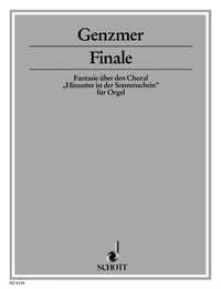 Genzmer: Finale GeWV 411 (Orgel)