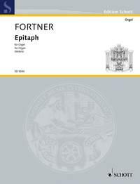 Fortner: Epitaph (Orgel)