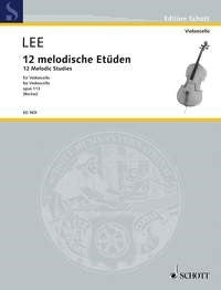 Sebastian Lee: 12 melodische Etüden op. 113 (Cello)