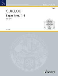 Guillou: Sagas Nos. 1-6 op. 20 (Orgel)