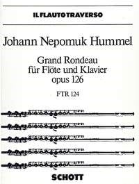 Hummel: Grand Rondeau op. 126 (Dwarsfluit, Piano)