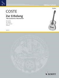 Coste: Zur Erholung op. 51 (Gitaar)