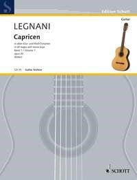 Legnani: Capricen op. 20 Band 1 (Gitaar)